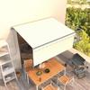 VidaXL Automatic Retractable Awning with Awning 3x2.5 M Cream 3069387