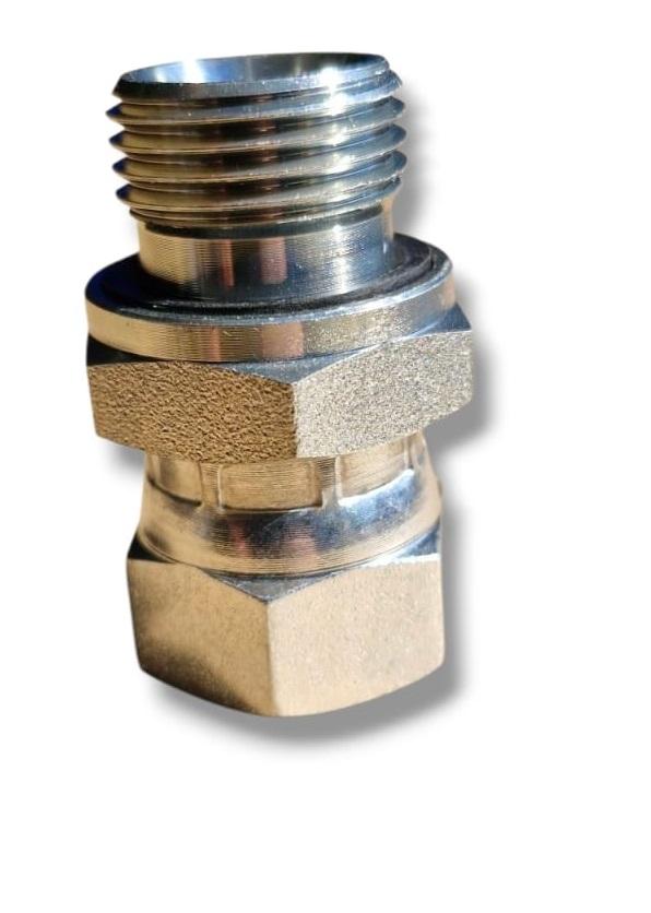 Przyłączka Ba Ed 3/8" Bsp/ 7/8 Unf" (Bsp/Jic)