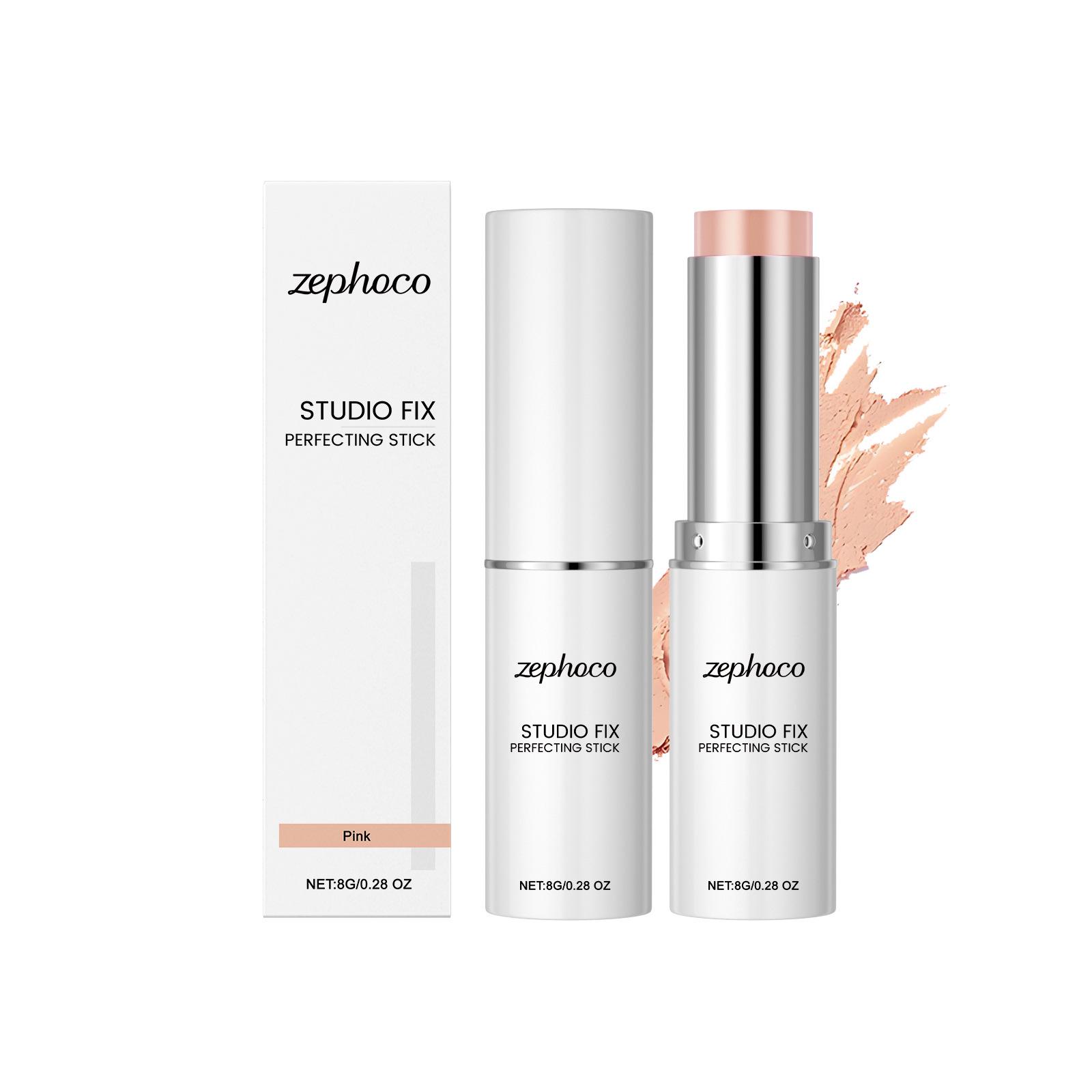 Zephoco Skin Pink Foundation Stick - Natural Light-Fitting Makeup Base