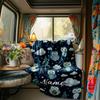 Owl Forest Night Sky Design With Clouds And Stars Blanketcustomize Your Name Lightweight Comfortable And Stylish Blanket For Travel Bed Home Chair