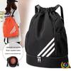 Large Capacity Lightweight Drawstring Backpack with Dry/Wet Separation for Swimming and Travel
