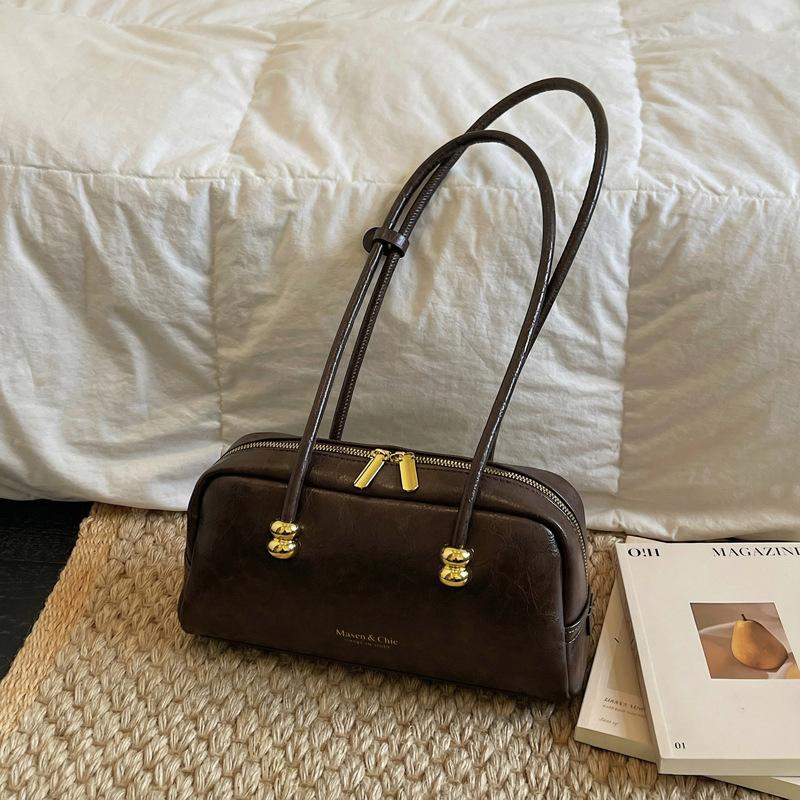 

Сумка-багет под мышкой большой вместимости, новая зимняя, для通勤, сумка-подушка, большая вместимость, тоут, на плечо