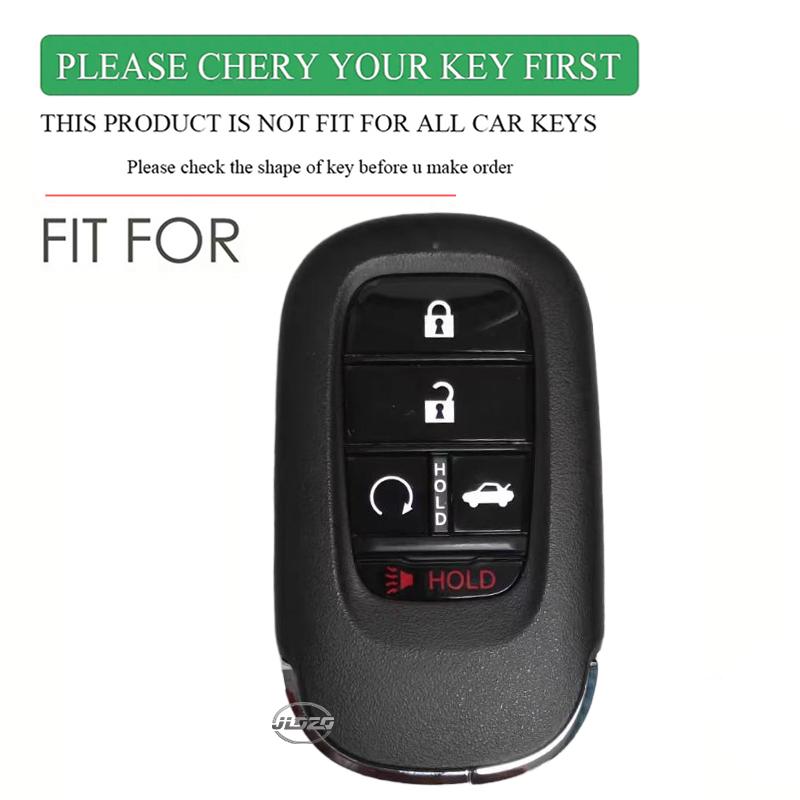 5 Buttons Silicone Car Key Cover Protect Case For Honda Civic 11Th Gen Ve-1 Accord Accord Vezel Pilot Freed Crv