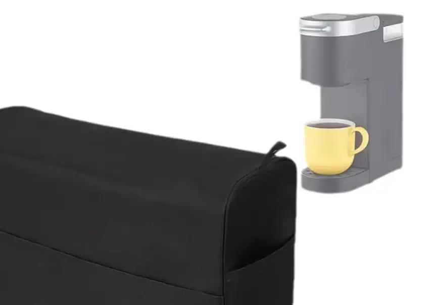 Coffee Maker Dust Cover For Single-cup Coffee Makers, Waterproof Coffee Maker Accessory, 35.6 X 25.4 X 38.1 Cm.