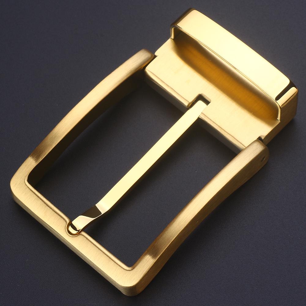 3.8 Stainless Steel Belt Pin Buckle for Perforated Leather Belts, New Style