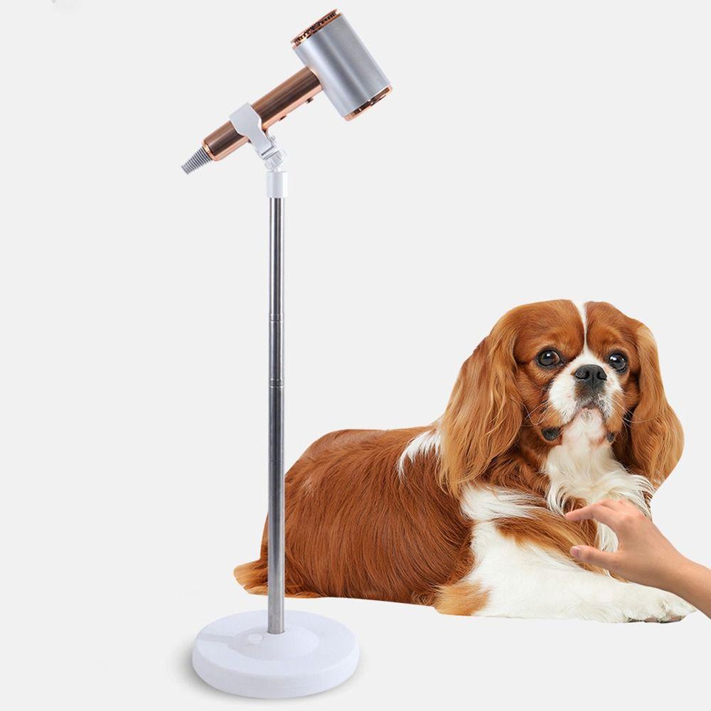 Hands Free Vertical Hair Dryer Holder Retractable Hairdryer Storage Rack  Bathroom