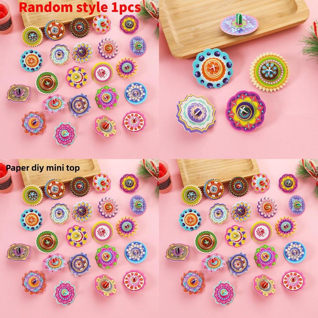 Diy Childrens 3d Puzzle Paper Gyroscope Art Craft Gift For Kids And School Rewards