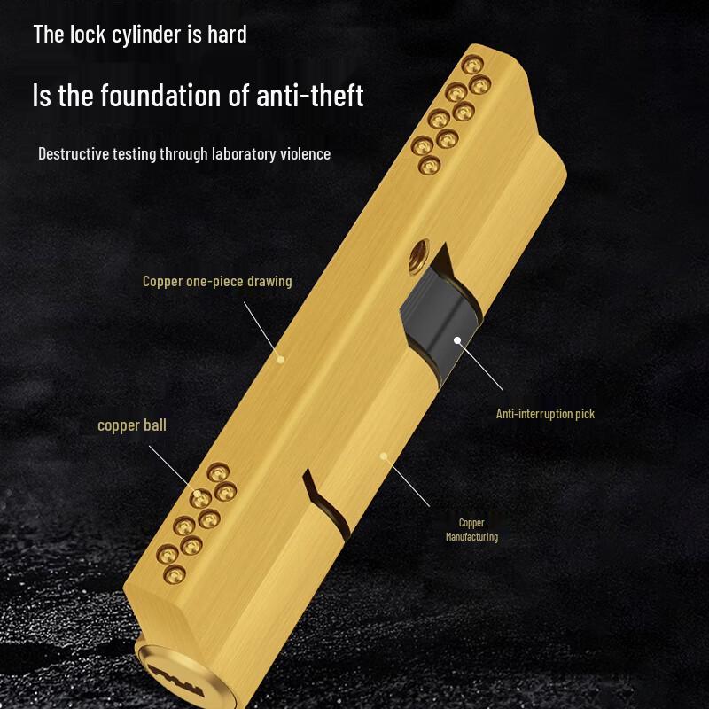 Universal Stainless Steel Security Door Lock Set