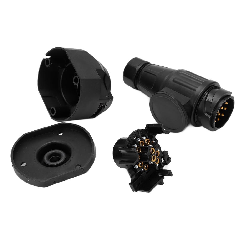 12V 13 Pin Trailer Adapter Universal Trailer Plug Connector for Trailers Accessories