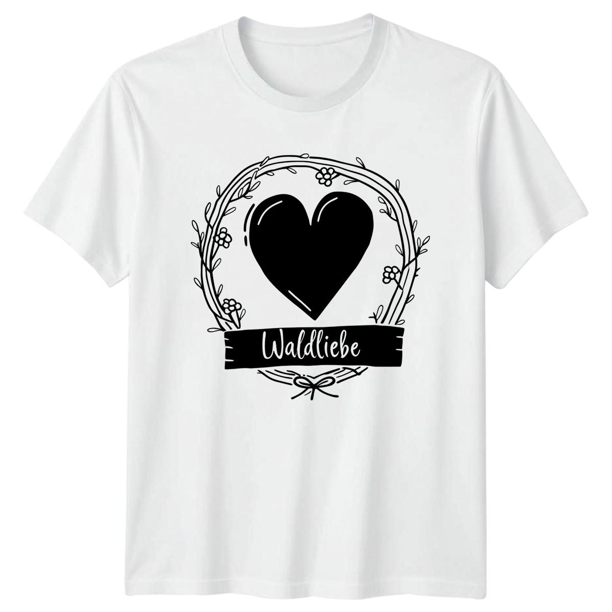 Waldliebe T-Shirt Woodland Nature Birthday Gift For Him And Her XXXXL