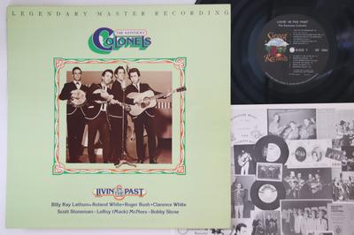 LP Record KENTUCKY COLONELS - Livin' In The Past SP1964 SIERRA BRIAR RE 1983 US Folk Used