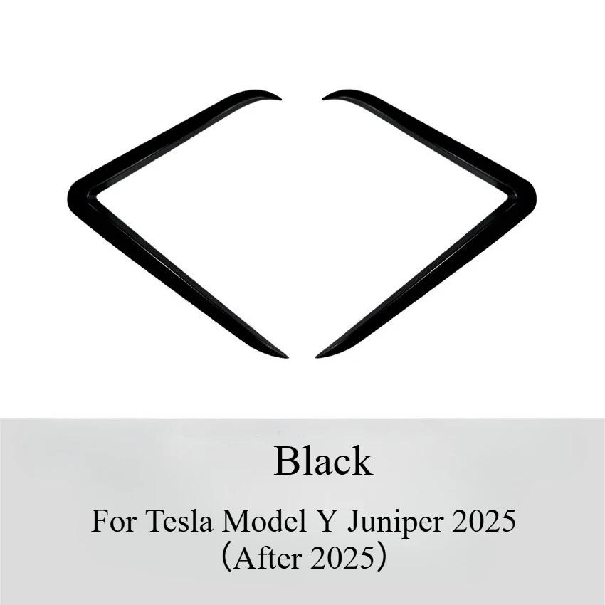 Do Tesli Model Y Juniper 2025 Przedni Zderzak Lampa Przeciwmgielna Wiatrówka Spoiler Pokrywa Listwy Lampy Przeciwmgielnej Akcesoria Brwi Lampy Przeciwmgielnej
