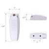5 pieces RV universal luggage door clip buckle RV luggage compartment door stopper camping door buckle is used to safely fix the door ABS material