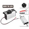 Converter Adapter 230V To 12V Power Converter Adapter For 5KW / 8KW All-in-one Diesel Air Heater For Caravans, RVs, Garages
