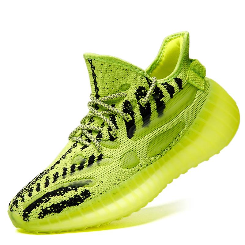 New Sneakers Men Shoes Mesh Breathable Male Trainers Street Trend Platform Walking Shoes For Men Light Sports Running Shoes