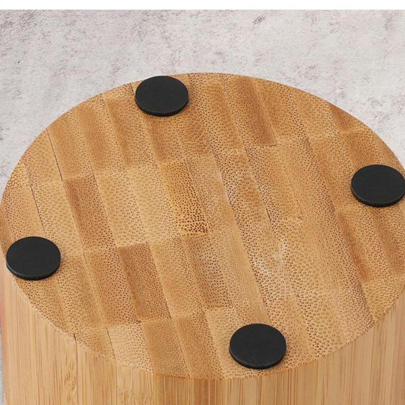 Salz- und Gewürzdosen, Pfefferdosen, Gewürzbox aus Bambus, Schüssel, Aufbewahrungstopf-Set, Holz, Zuckerbehälterhalter, Deckelfunktion, mehrere Schalen