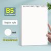 Dual Spiral Notebook - Thick B5, A5 Planner with Lined, Grid, and Blank Pages (English)