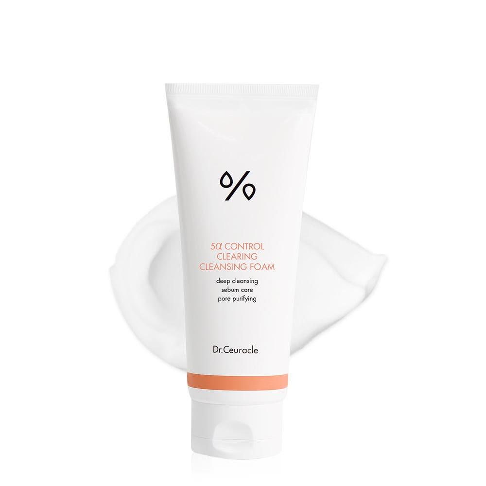 Dr.Ceuracle 5 Alpha Control Clearing Cleansing Foam Pore Care Sebum Control 200ml