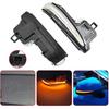 Malcayang Dynamic LED Side Mirror Turn Signal Indicator Light Compatible with Toyota Highlander Tacoma N300 Alphard Vellfire RAV4 XA50 and Lexus LM