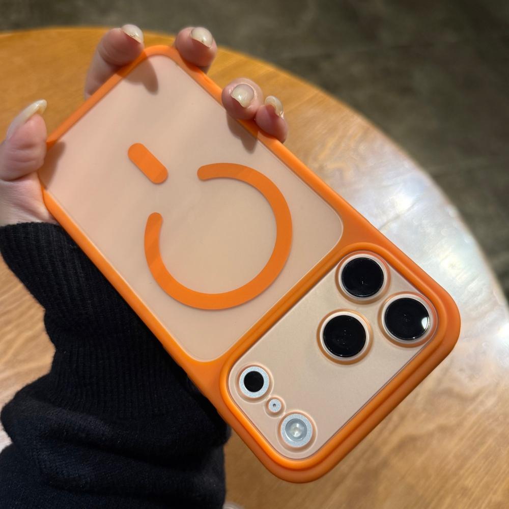 Matte Clear For Magsafe Wireless Charging Case for iPhone 17 Air 16 15 14 13 Pro Max Detachable Camera Lens Protect Shock Cover