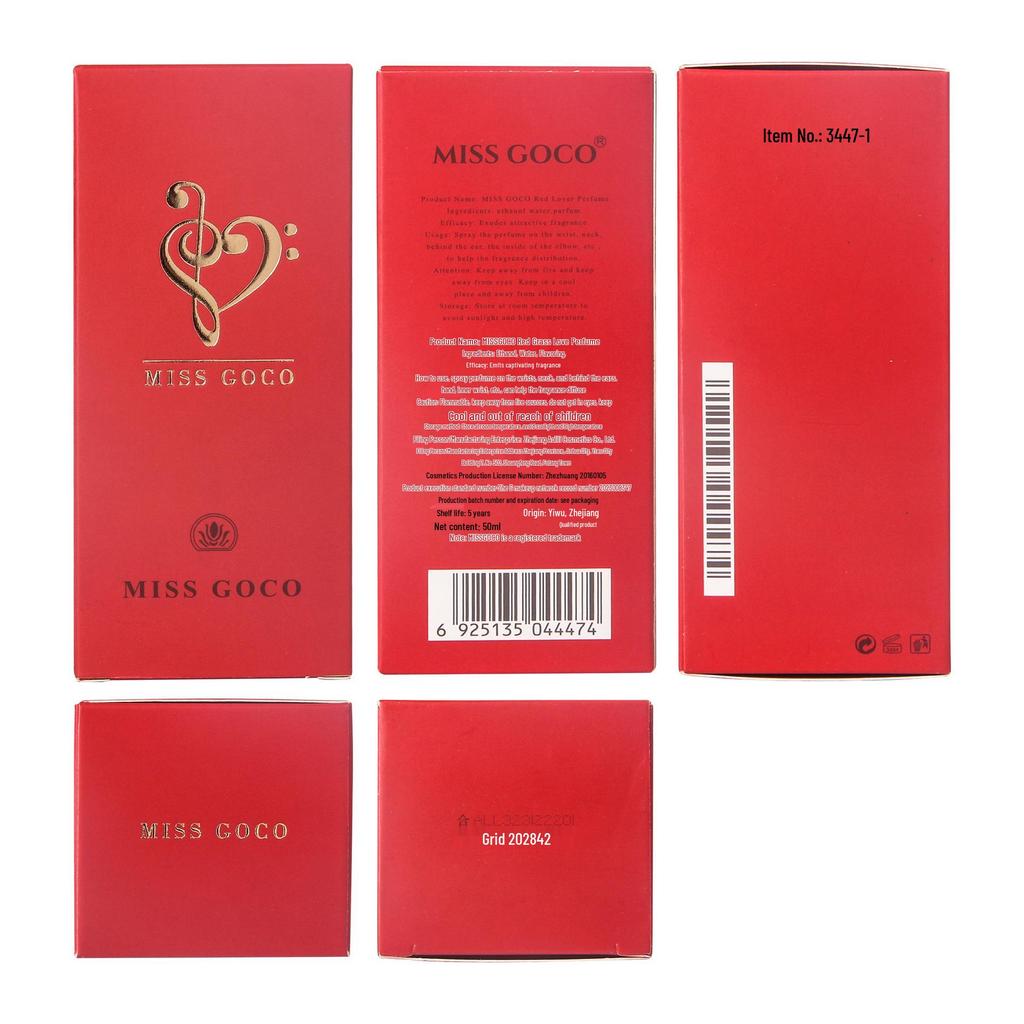 Red Temptation: Fresh & Long-lasting Women's Perfume