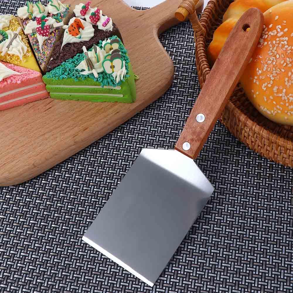 Handle Cooking Utensil Fried Baking Fish Spatula BBQ Shovel Kitchen Accessories Cooking Turner