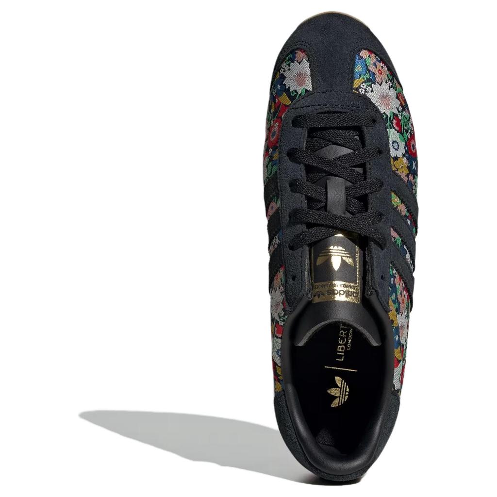 Adidas Liberty London x  Country OG Floral Embroidery Women Sneakers Blue Aurora-Ink Gum JI2575