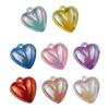 Acryl Herz Schmuckzubehör Herz Anhänger Charme DIY Ohrringe Dekoration