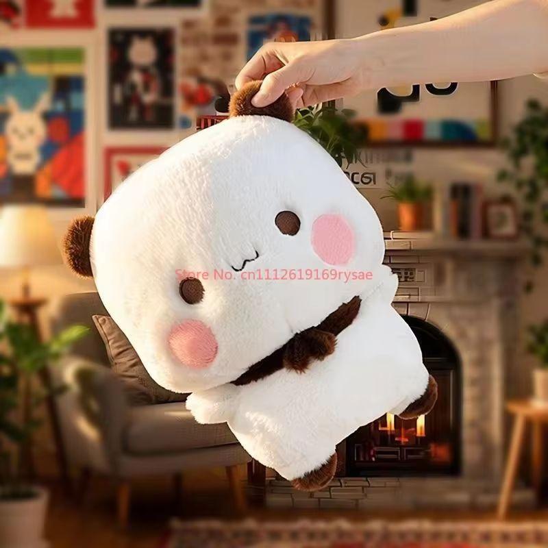 Bambola Peluche Yier And Bubu da 35 cm Morbido Cuscino Giocattolo Riempito Figura Cartone Animato Ornamento da Scrivania alla Moda Regalo Adorabile per Compleanno o Festa