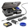 Rechargeable Digital Display Soldering Iron Kit for Home and Outdoor Repairs