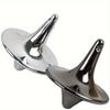 1PC Stainless Steel Gyroscope, Decompression Entertainment Toy, Suitable for Sports Fans, Random Punching and Non-punching Design, Handheld Gyroscope