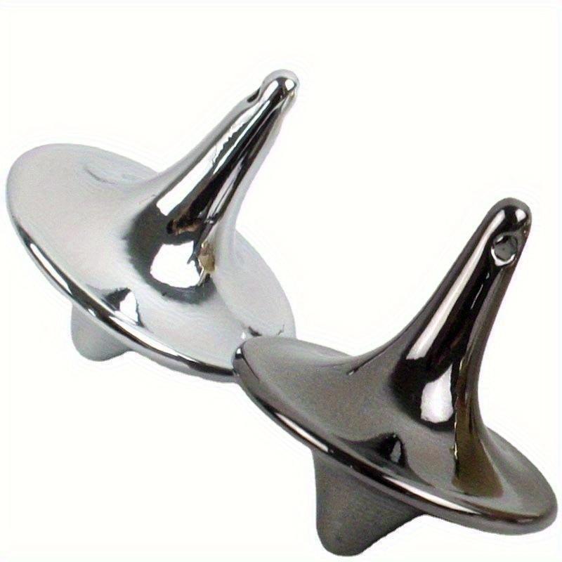 1PC Stainless Steel Gyroscope, Decompression Entertainment Toy, Suitable for Sports Fans, Random Punching and Non-punching Design, Handheld Gyroscope