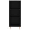 vidaXL Sideboard Schwarz 34,5x32,5x90 cm Holzwerkstoff