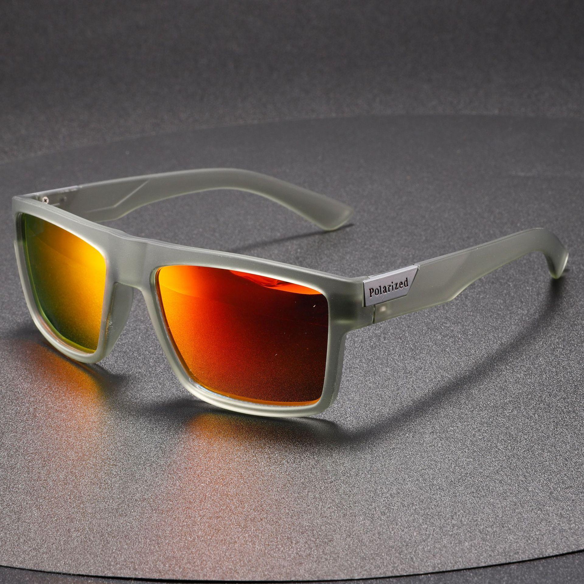 

Модные черные поляризационные солнцезащитные очки мужские женские классические квадратные мужские солнцезащитные очки стильные для улицы вождения рыбалки спортивные очки UV400