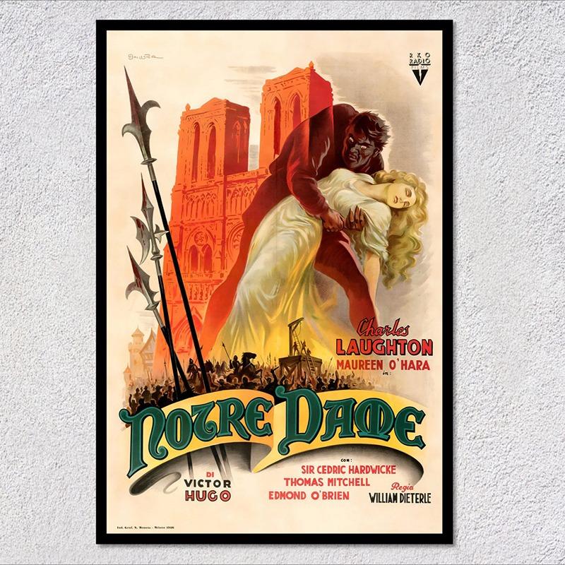 Classic Retro Collectible Old Movie Canvas Poster Classic Film Print Broadway Wall Art Pictures Western Home Decoration