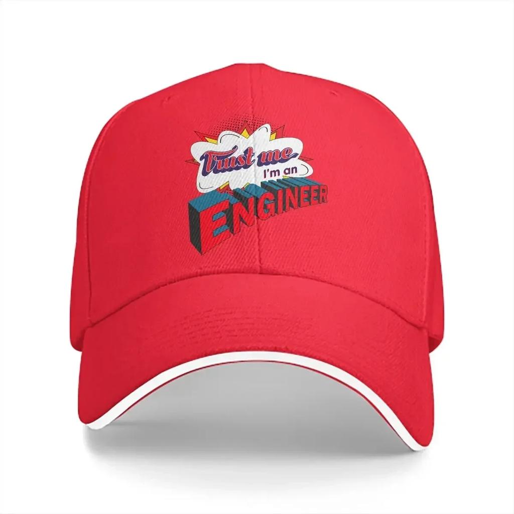 Summer Cap Sun Visor Graffiti Design Hip Hop Trust Me Im An Engineer Peaked Hats