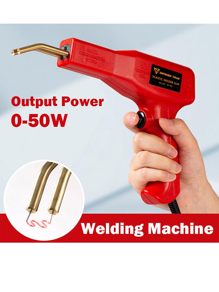 Bumper Repair Torch Kit Plastic Welder Heat Stapler Soldering Iron EU 220V - Complete Bumper Repair Tool Set for Car Body Work