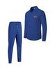 Men's Casual Waffle Knit Set: Solid Color Cardigan Jacket and Long Pants