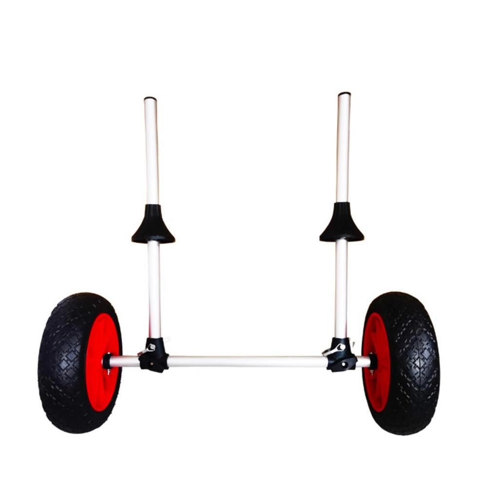 Kayak Trolley Foldable Carrier with Wheels Lightweight Canoes Cart for