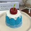 Simulated Puddings Soft Squeeze Toy Silicone Fidget Toy New Dessert Squishy Toy