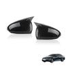 Carbon Fiber ABS Bull Horn Rearview Side Mirror Cover Housing Protection Trim For Genesis G80 RG3 2026 2026 Exterior Accessories