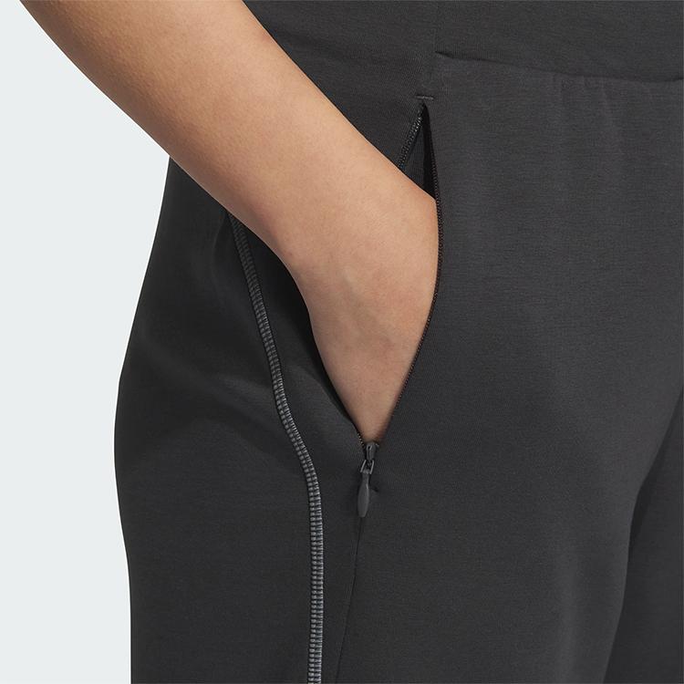 adidas FW24 FUSTL W P KNPT4 Fashion Sports Comfortable Casual Pants Women Bottoms Carbon-Black JM6203