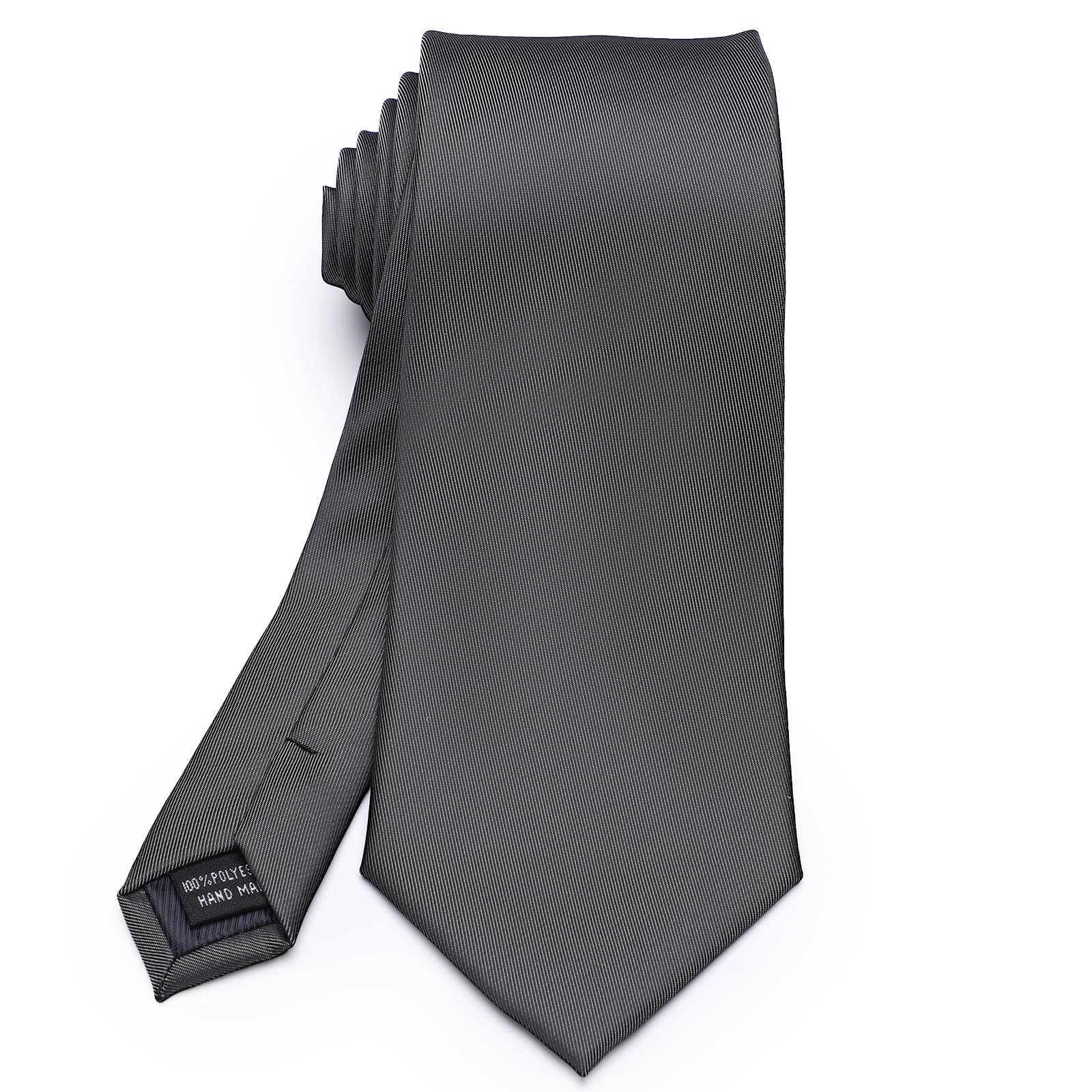 

[Segarty] Necktie, 145cm total length, 8cm blade width, 01 Gray Solid, Men s Necktie, Business, Formal, Entrance Ceremony, Graduation Ceremony, Job
