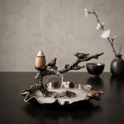 Copper Copper Incense Holder Frog Shaped Fragrance Holder Incense Burner Censer  Relaxation