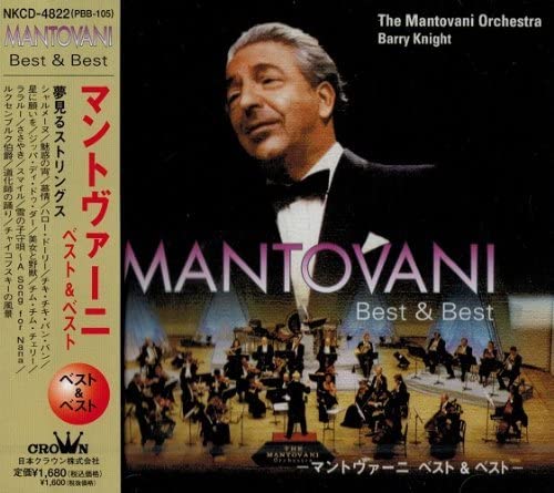 

CD MANTOVANI - Mantovani Best & Best PBB-105 PBB105 Japan Classical Used