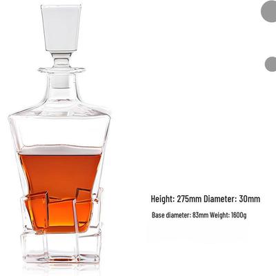 Diamant Whiskyglas mit Holzgeschenkbox