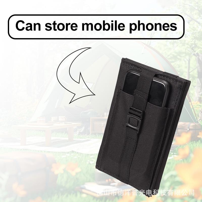 Solar Panel USB Charging Folding Bag Outdoor Camping Mobile Phone Folding Battery Charging Board 5V10W20W