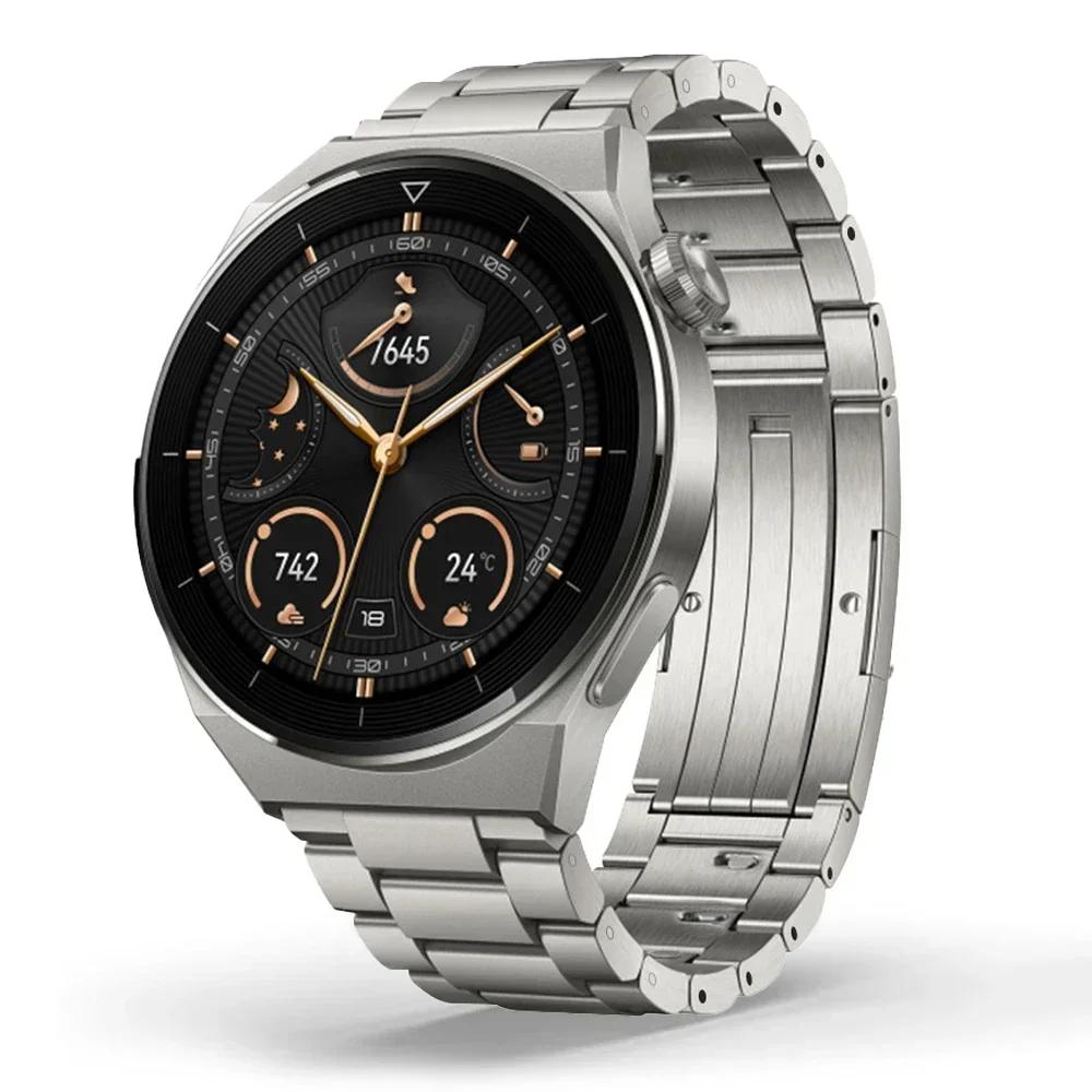 22mm Titanium Strap for Huawei Watch 5 46mm 4 4 Pro Ultimate Metal Bracelet for Huawei Watch GT2 GT3 GT4 GT5 Pro 46mm Watchband