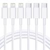PD Type C To Lightning Data Cable MFI Certified Wire 20W USB C Cord Fast Charger Line for 14 13 12 11 X Ipad 1m