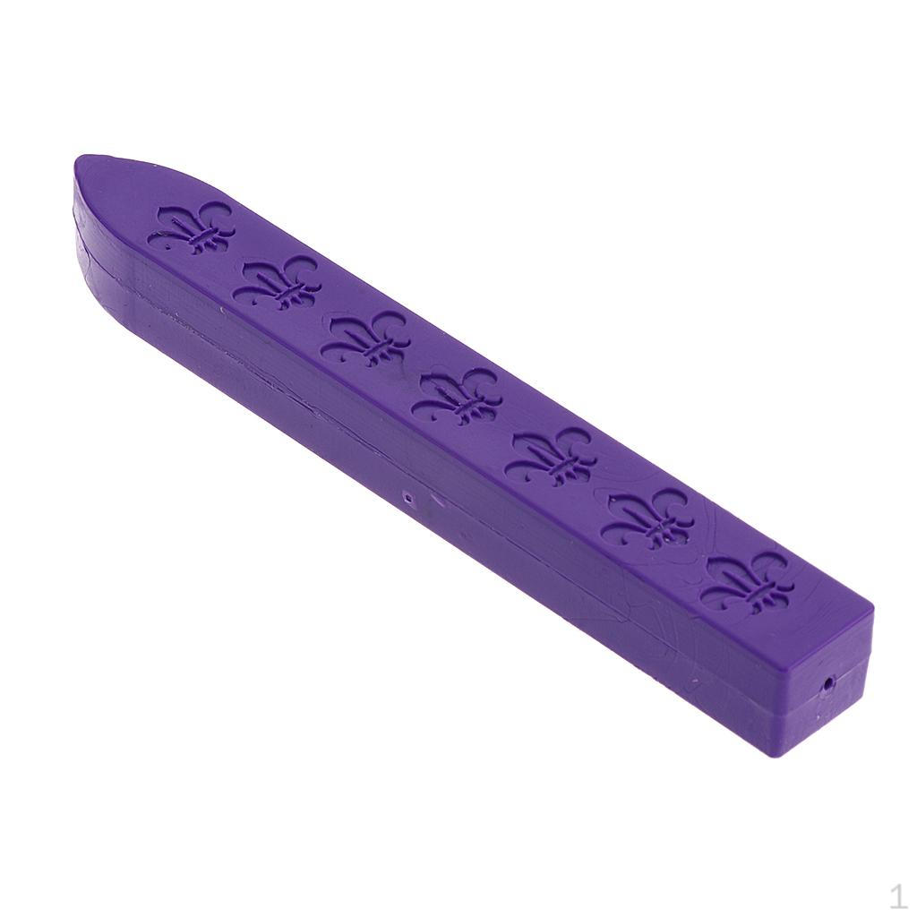 28 Colors Sealing Seal Wax Sticks For Postage Letter Envelope Dark purple